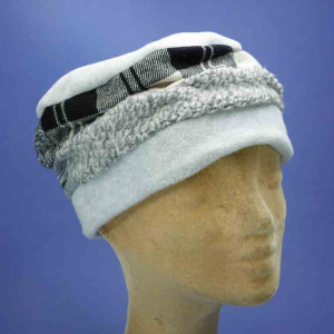 toque fashion laine polyester anthracite hiver femme