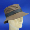 bob de pluie imperméable coton enduit camel : couleur - camel-, Mixte - Homme et Femme, taille - 55cm