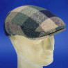 Casquette hiver homme laine driver patch vert olive : couleur - vert olive, taille - 55cm