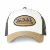 VON DUTCH casquette baseball Blanche Snapback CLASSIC : couleur - blanc, Taille Réglable - de 55 à 60cm