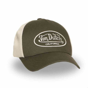 VON DUTCH casquette baseball KAKI Strapback