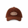 VON DUTCH casquette trucker baseball velours patch rouille : couleur - rouille, Taille Réglable - de 55 à 60cm