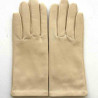 Gants en cuir putty femmes : couleur - putty, Tailles mains de femmes - 7,5