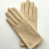 Gants en cuir putty femmes : couleur - putty, Tailles mains de femmes - 8,5