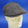 Casquette Irlandaise en cuir d'agneau marron : couleur - marron , taille - 55cm