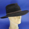 Akubra tablelands hats noir : couleur - noir, taille - 57cm