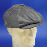 casquettes cuir marron forme IRLANDAISE : couleur - marron , taille - M.56.57cm