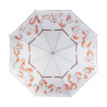 Piganiol Parapluie femme pliant ALESAN : couleur - blanc