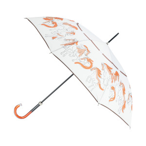 Piganiol Parapluie femme canne alesan