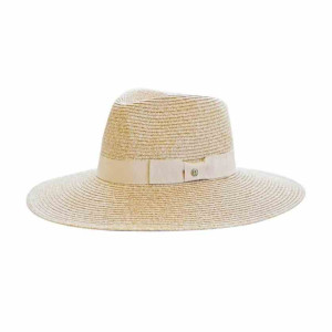 Chapeau anti UV fedora  femme roulable naturel