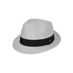 Chapeau anti UV trilby grey homme et femme roulable