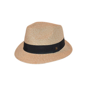Chapeau anti UV trilby naturel homme et femme roulable