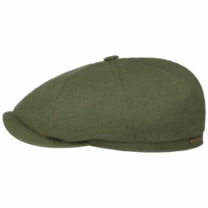 STETSON casquette hatteras Musseline Coton olive