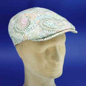 Casquette mode d'été vert en coton cottage