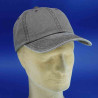Casquette baseball coton brun : couleur - brun, Taille Réglable - de 55 à 60cm