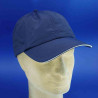 Casquette baseball supplex marine ANTI UV : couleur - bleu marine , Taille Réglable - de 55 à 60cm