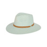 Chapeau traveler pistache  anti UV  femme : couleur - masala, Taille Réglable - de 54 à 58cm lien intérieur
