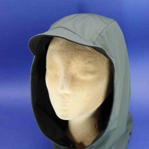 Capuche cagoule de pluie reversible pour femme