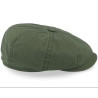 STETSON casquette hatteras Musseline Coton olive : couleur - vert olive, taille - S.54.55cm