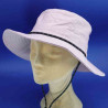 Chapeau bob grands bords coton roulable d'été red femme : couleur - Red, taille - 57cm