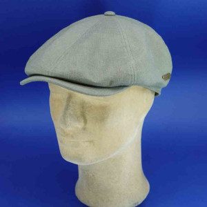 casquette irlandaise lin kaki homme
