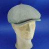 casquette irlandaise lin kaki homme : couleur - kaki , taille - 59cm
