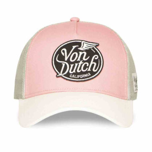 VON DUTCH casquette trucker baseball filet wings pastel