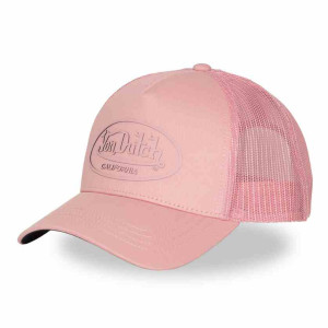 VON DUTCH casquette trucker baseball filet rose rubber