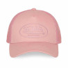 VON DUTCH casquette trucker baseball filet rose rubber : couleur - rose, Taille Réglable - de 55 à 60cm