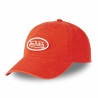 VON DUTCH casquette baseball souple orange dad coton : couleur - orange , Taille Réglable - de 55 à 60cm