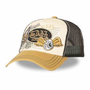 VON DUTCH casquette trucker baseball filet patch