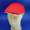 Casquette mode d'été en coton rouge fantaisie : couleur - rouge, taille - 57cm