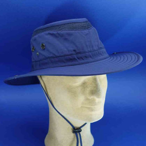 Chapeau australien de randonnée de brousse marine anti UV UPF+50
