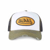 VON DUTCH casquette trucker baseball Snapback SUMMER : couleur - kaki , Taille Réglable - de 55 à 60cm