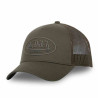 VON DUTCH casquette trucker baseball filet Snapback LOG : couleur - kaki , Taille Réglable - de 55 à 60cm