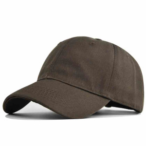 Casquette baseball 100 % coton réglable