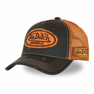 VON DUTCH casquette trucker baseball urban orange
