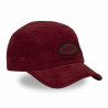 VON DUTCH casquette trucker baseball velour cotelé bordeaux : couleur - bordeaux, Taille Réglable - de 55 à 60cm