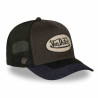 VON DUTCH casquette trucker baseball filet prémium bleu : couleur - bleu marine , Taille Réglable - de 55 à 60cm