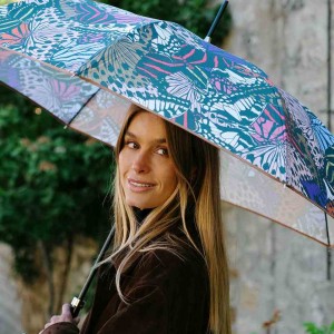 Piganiol Parapluie femme pliant papillons made in france
