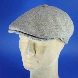 casquette brooklin 100% pure laine vierge beige