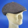 casquette brooklyn pure laine vierge marron : couleur - marron , taille - 55cm