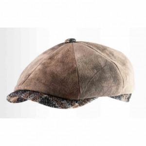 Casquette cuir irlandaise peaky blinders alfonso d'Este