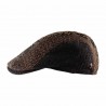 Casquette anglaise acetate brun alfonso d'este : couleur - brun, taille - 56cm