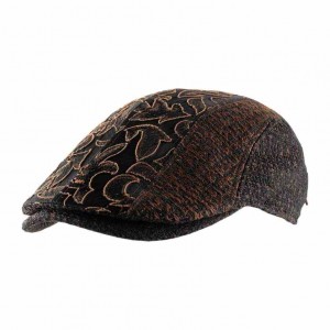 Casquette anglaise acetate brun alfonso d'este