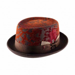 Porkpie fashion acétate polyester hermes by Alfonso D'Este