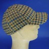 casquette baseball pure laine camel protége oreilles hommes : couleur - camel , taille - 58cm