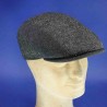 Casquette plate pure laine vierge anthracite pour homme flechet : couleur - anthracite , taille - 57cm