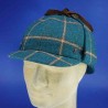 sherlock fashion 100% pure laine vierge by Alfonso D'Este : couleur - vert sapin , taille - 57cm