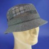 Bob adriatico roulable en pure laine patch anthracite by Alfonso D'Este : couleur - patch, taille - 60cm